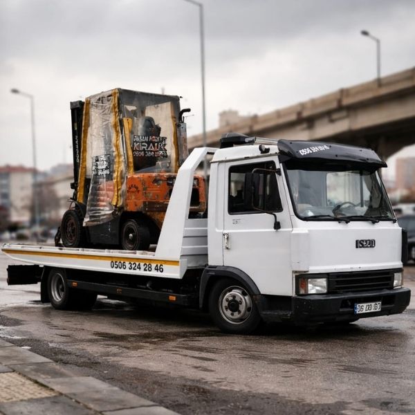 En yakın Gölbaşı forklift kiralama hizmetinde kullanılan forklift