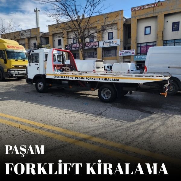 Ankara Gölbaşı forklift kiralama firması yük taşıma operasyonu
